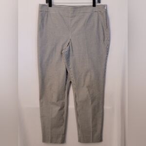 Talbots Chatham Ankle Gingham Pants Size 12P